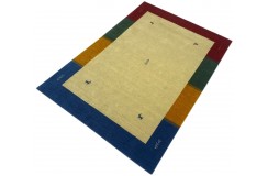 100% wełna dywan loribaft gabbeh z indii luksusowy 200x300