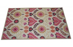 100% wełna gruby dywan z Indii  150x240cm design do salonu pętelkowy