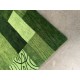 Zielony nowoczesnyd dywan do salonu 100% wełniany tafting 140x200cm