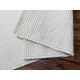 Luksusowy EKO dywan płasko tkany Tisca Olbia Line  biały 200x240cm 100% wełna filcowana zaplatany dwustronny