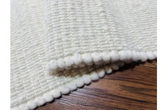 Wełniany dywan ręcznie zaplatany eko - wełna, juta 170x230 Tisca Olbia