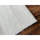 Luksusowy EKO dywan płasko tkany Tisca Olbia Line  biały 170x230cm 100% wełna filcowana zaplatany dwustronny
