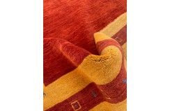 100% wełna dywan loribaft gabbeh z indii luksusowy 250x350cm