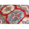 Królewska czerwień dywan Kazak tkany ręcznie przez Nomadów 100x150cm