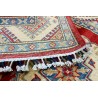 Królewska czerwień dywan Kazak tkany ręcznie przez Nomadów 100x150cm