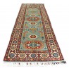 Królewska czerwień dywan Kazak tkany ręcznie przez Nomadów 60x180cm