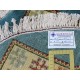 Królewski dywan Kazak Ziegler gęsto tkany piękny 100% wełna ręcznie tkany z Afganistanu ekskluzywny okrągły 1x1m