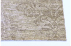 Ciepły dywan indyjski 100% wełna owcza nowoczesny wzór 170x240cm