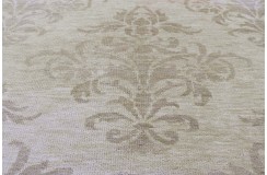 Ciepły dywan indyjski 100% wełna owcza nowoczesny wzór 170x240cm