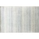 Ręcznie tkany dywan Modern z Indii 100% wełna 160x230cm mozaika arabeska w pasy, beżowy