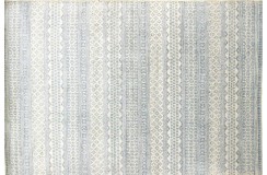 Ręcznie tkany dywan Modern z Indii 100% wełna 160x230cm mozaika arabeska w pasy, beżowy