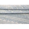 Ciepły dywan indyjski 100% wełna owcza nowoczesny wzór 160x230cm