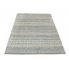 Ciepły dywan indyjski 100% wełna owcza nowoczesny wzór 160x230cm