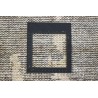 Ciepły dywan indyjski 100% wełna owcza nowoczesny wzór 170x240cm