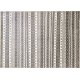 Ręcznie tkany dywan Modern z Indii 100% wełna 170x240cm mozaika arabeska w pasy, beżowy