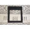 Ciepły dywan indyjski 100% wełna owcza nowoczesny wzór 170x240cm
