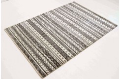 Ciepły dywan indyjski 100% wełna owcza nowoczesny wzór 170x240cm