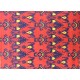 Ręcznie tkany dywan Modern z Indii 100% wełna 170x230cm kwiatowe motywy ludowe, czerwony