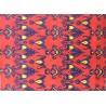 Ręcznie tkany dywan Modern z Indii 100% wełna 170x230cm kwiatowe motywy ludowe, czerwony