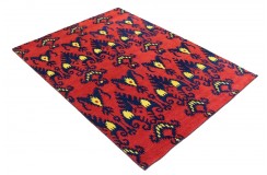 Ciepły dywan indyjski 100% wełna owcza nowoczesny wzór 170x280cm