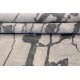 Ręcznie tkany dywan Modern z Indii 100% wełna 160x240cm nowoczesne kwiaty, szary