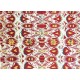 Ręcznie tkany dywan Modern z Indii 100% wełna 170x240cm ludowe motywy abstrakcyjne, czerwony