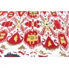 Ciepły dywan indyjski 100% wełna owcza nowoczesny wzór 170x230cm