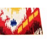 Ciepły dywan indyjski 100% wełna owcza nowoczesny wzór 165x35cm