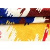 Ciepły dywan indyjski 100% wełna owcza nowoczesny wzór 165x35cm