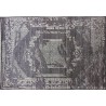 Ręcznie tkany dywan Modern z Indii 100% wełna 170x240cm wzór abstrakcyjny arabeska vintage bakłażanowy