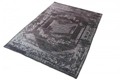 Ciepły dywan indyjski 100% wełna owcza nowoczesny wzór 170x240cm