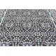Ręcznie tkany dywan Modern z Indii 100% wełna 170x230cm kwiatowe motywy art deco, kolorowy