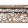 Ciepły dywan indyjski 100% wełna owcza nowoczesny wzór 170x240cm