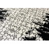 Ciepły dywan indyjski 100% wełna owcza nowoczesny wzór 170x240cm