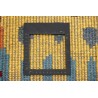 Ciepły dywan indyjski 100% wełna owcza nowoczesny wzór 170x240cm