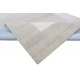 Geometryczny cieniowany beżowy dywan do salonu 100% wełniany tafting 160x230cm