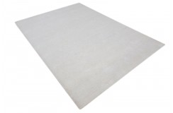 Geometryczny cieniowany jasny dywan do salonu 100% wełniany tafting 160x230cm