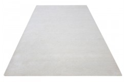 100% wełniany dywan beżowy nowoczesny tuftowany 160x230cm 