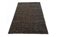 Luksusowy dywan ITC Catania 083 Charcoal zaplatany 160x230cm 100% wełna filcowana zaplatany dwustronny