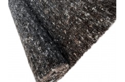 Luksusowy dywan ITC Catania 083 Charcoal zaplatany 160x230cm 100% wełna filcowana zaplatany dwustronny