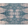Unikatowy turkusowy dywan jedwabny z Nepalu deseń vintage 240x300cm luksus jedwab z bananowca