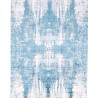 Jedwabny / wełniany dywna z Nepalu 240x300cm w stylu vintage turkus