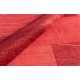 Ręcznie tkany wełniany z jedwabiem dywan indyjski Nepal 250x350cm patchwork czerwony