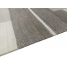 Luksusowy nepalski dywan patchwork szary 200x300cm wełna i jedwab
