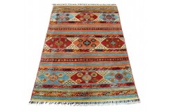 Ręcznie tkany dywan Ziegler Khorjin Arijana Shaal 80x120cm luksusowy chodnik z Pakistanu 100% wełna wysokogórska kamieniowana