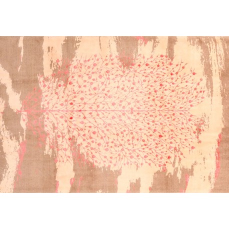 100% welniany perski ręcznie tkany dywan gabbeh z Iranu - unikat ok 200x300cm motyw drzewa