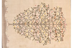 100% welniany perski ręcznie tkany dywan gabbeh z Iranu drzewo życia ok 170x245cm