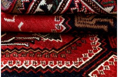 Bogaty perski dywan Shiraz z Iranu ok 140x200 tradycyjny czerwony