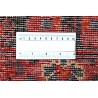 Bogaty perski dywan Shiraz z Iranu ok 200x300 tradycyjny czerwony