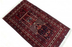 Orientalny ręcznie tkany dywan z Afganistan Khan Mohammadi 80x140cm